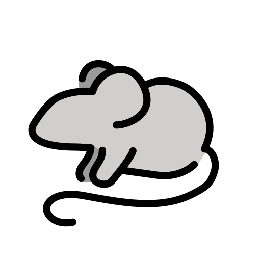 Openmoji mouse emoji image