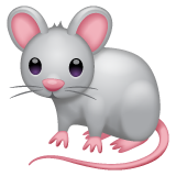 Whatsapp mouse emoji image