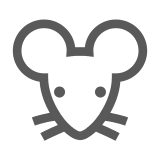 Docomo mouse face emoji image