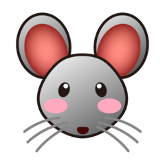 Emojidex mouse face emoji image