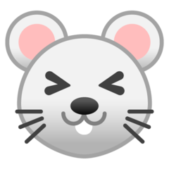 Google mouse face emoji image