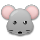 LG mouse face emoji image