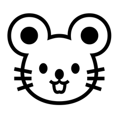 Noto Emoji Font mouse face emoji image