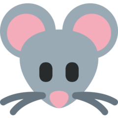 Twitter mouse face emoji image