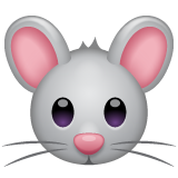 Whatsapp mouse face emoji image