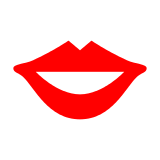 Docomo mouth emoji image