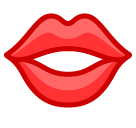 SoftBank mouth emoji image