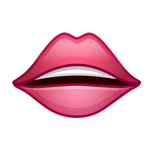 Telegram mouth emoji image