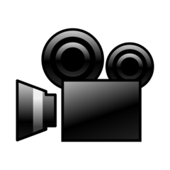 Emojidex movie camera emoji image
