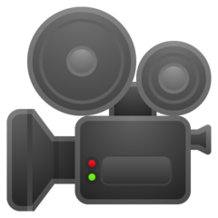 Google movie camera emoji image