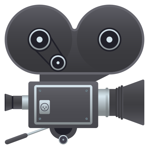 JoyPixels movie camera emoji image