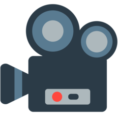 Mozilla movie camera emoji image