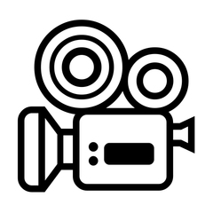 Noto Emoji Font movie camera emoji image