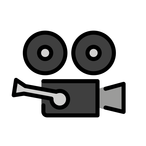 Openmoji movie camera emoji image