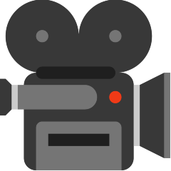 Skype movie camera emoji image