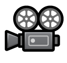 SoftBank movie camera emoji image