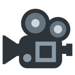 Twitter movie camera emoji image