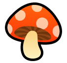 SoftBank mushroom emoji image