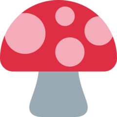 Twitter mushroom emoji image