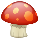 Whatsapp mushroom emoji image