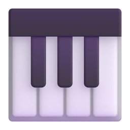 Microsoft Teams musical keyboard emoji image