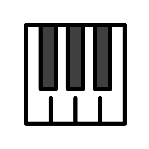 Openmoji musical keyboard emoji image