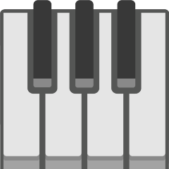 Skype musical keyboard emoji image