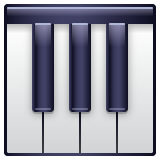 Whatsapp musical keyboard emoji image
