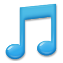 LG musical note emoji image
