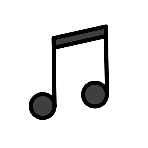 Openmoji musical note emoji image