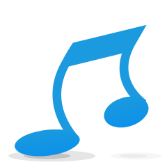 Skype musical note emoji image