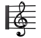 Huawei musical score emoji image