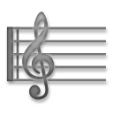LG musical score emoji image