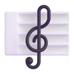 Microsoft Teams musical score emoji image