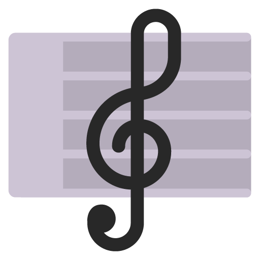 Microsoft musical score emoji image