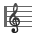 Sony Playstation musical score emoji image
