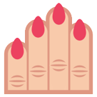 HTC nail polish emoji image
