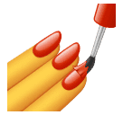Huawei nail polish emoji image