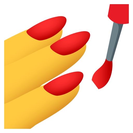 JoyPixels nail polish emoji image
