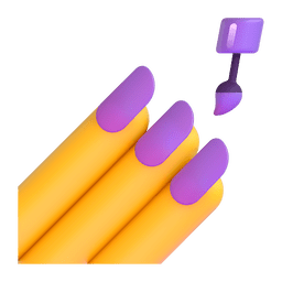 Microsoft Teams nail polish emoji image