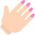 Mozilla nail polish emoji image