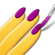 Samsung nail polish emoji image