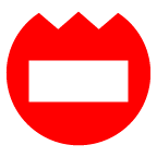 au by KDDI name badge emoji image