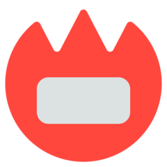 Mozilla name badge emoji image