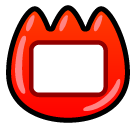SoftBank name badge emoji image