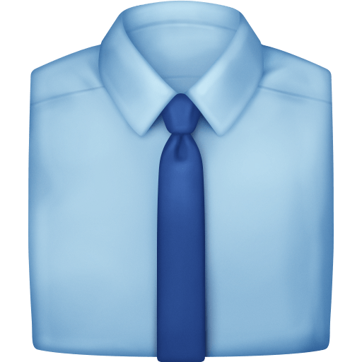 Facebook necktie emoji image