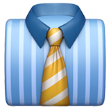 IOS/Apple necktie emoji image