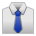 Sony Playstation necktie emoji image