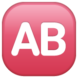 Whatsapp negative squared ab emoji image