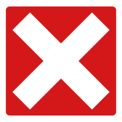 Emojidex negative squared cross mark emoji image